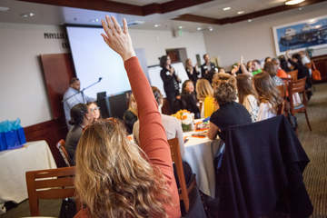 Students participating at the Nonprofit Leadership Institute